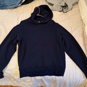 Old Navy Men's Dark Blue Hoodie Sweater